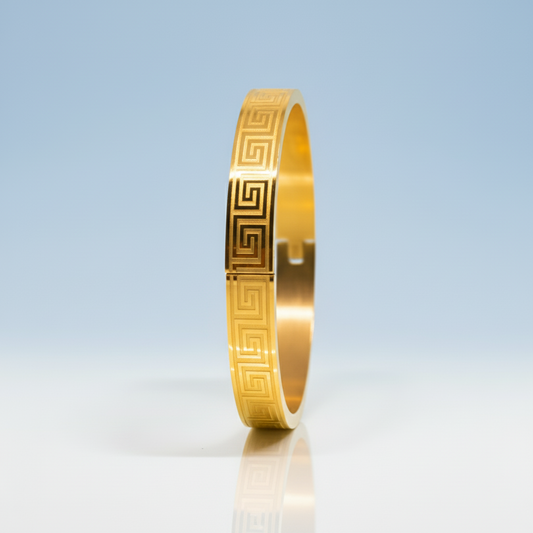 Men's Greek Key Bracelet