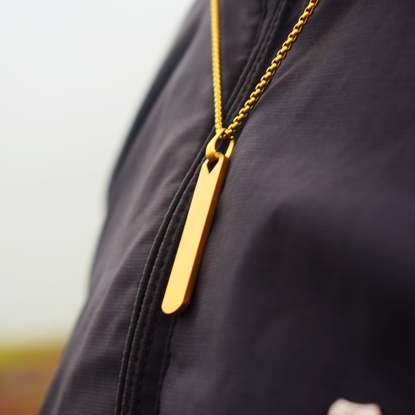 Men's Minimal Pendant Necklace